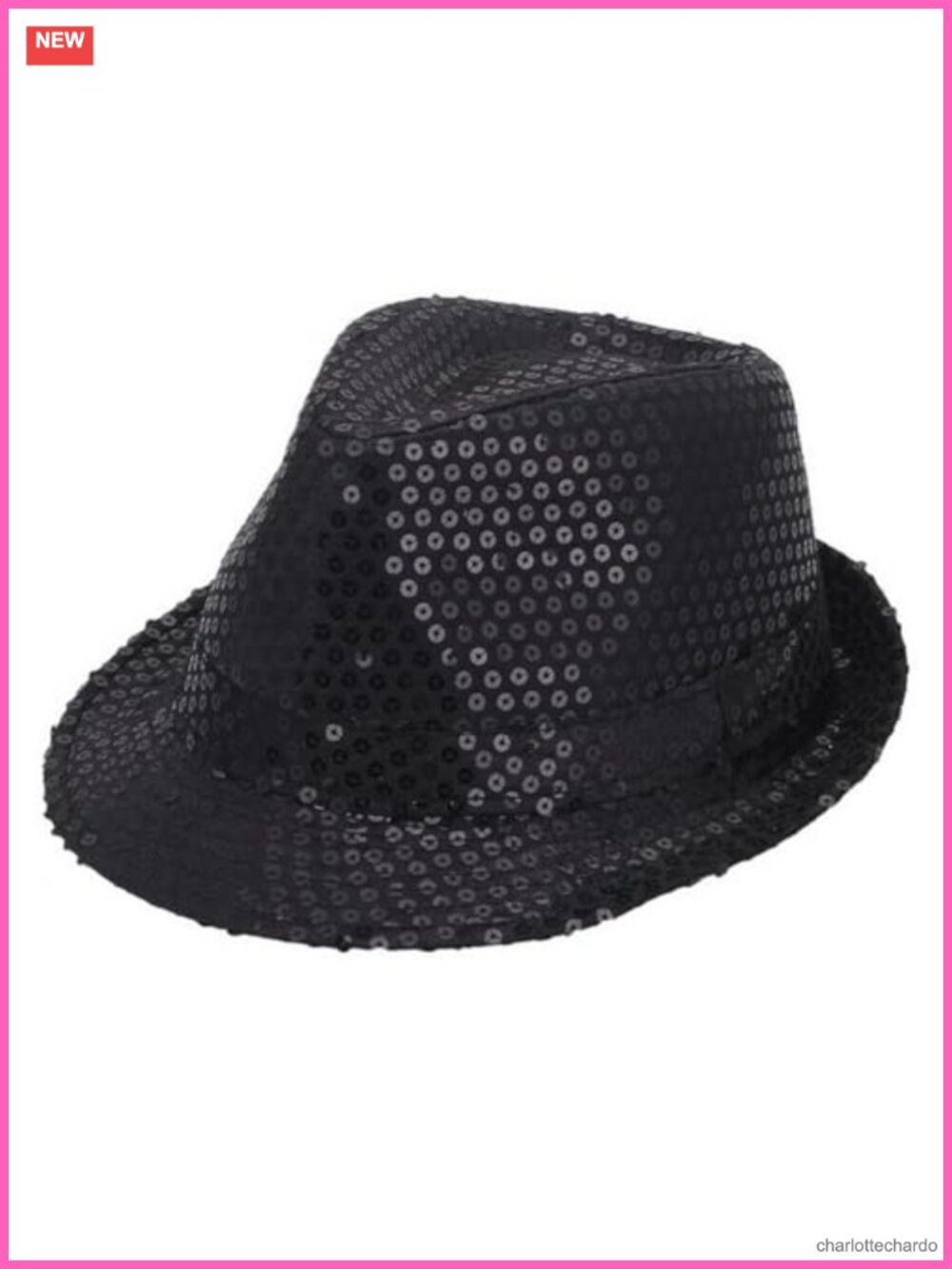 Women's Sequin Fedora Hat Shining Dance Party Fedora